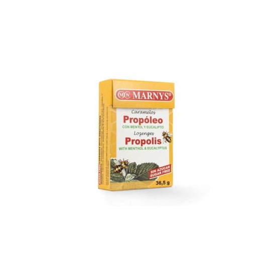 Marnys Caramelos de Propóleo con Mentol Eucalipto sin Azúcar 36,5 g