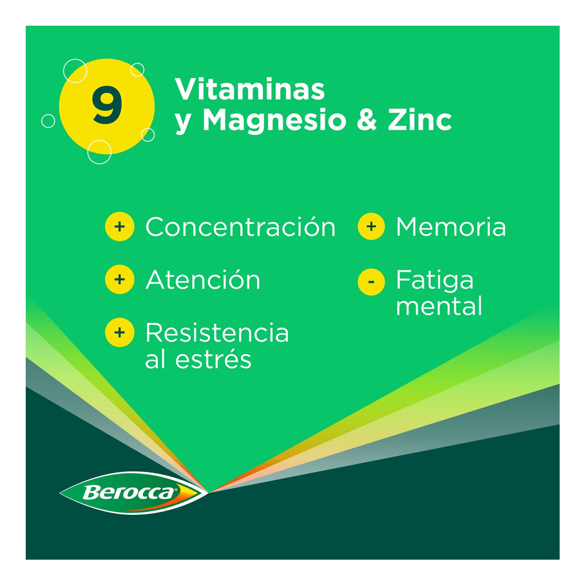 Berocca Performance Vitaminas y Rendimiento 60comp