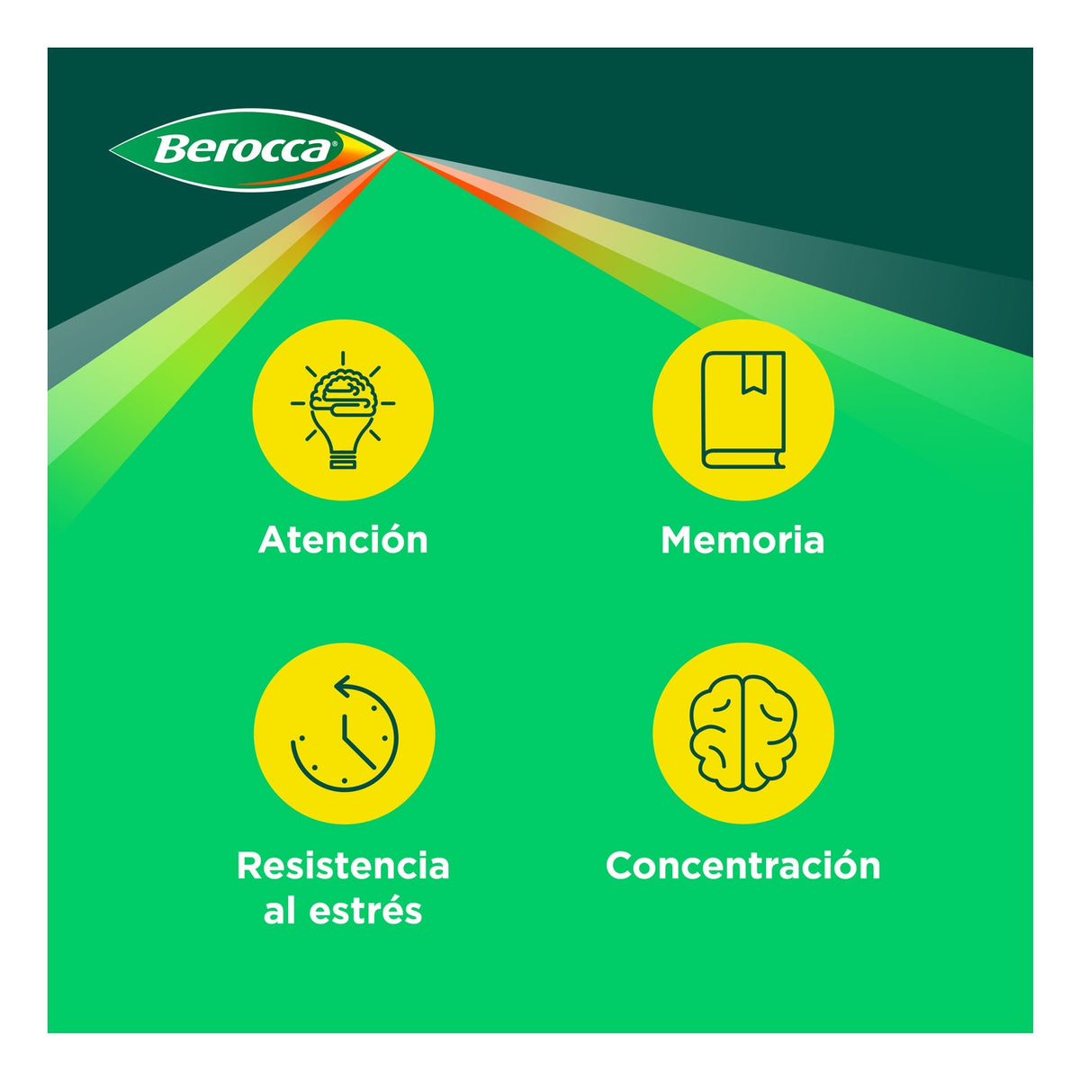 Berocca Performance Vitaminas y Rendimiento 60comp