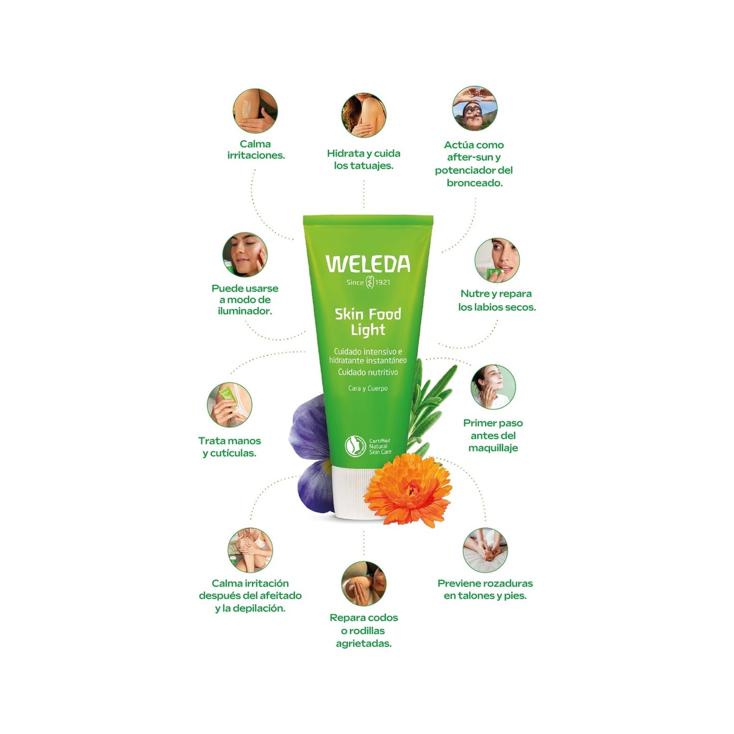 Weleda Skin Food Light Nutrición Intensiva Textura Ligera 30ml