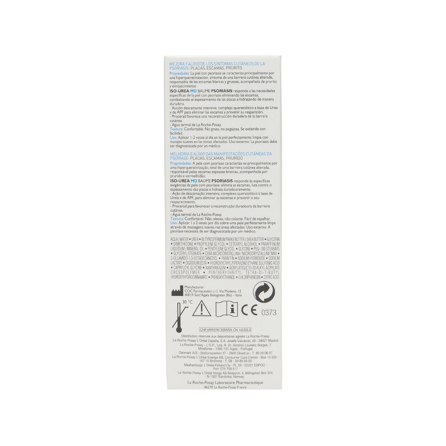 La Roche-Posay Iso-Urea MD Baume Psoriasis 100ml