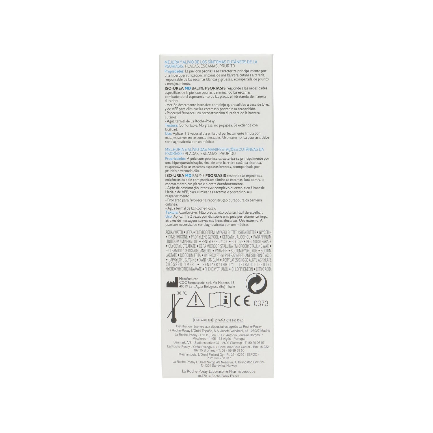 La Roche-Posay Iso-Urea MD Baume Psoriasis 100ml