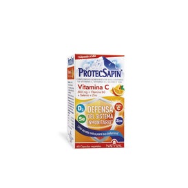 Natysal Protecsapin Vitamina C 500 mg+D3+ Selenio+Zinc 60 caps