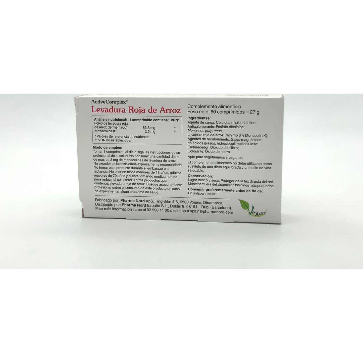 ActiveComplex Levadura Roja De Arroz 60comp