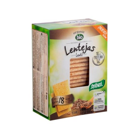 Santiveri Tostadas Ligeras Lentejas Bio 100g
