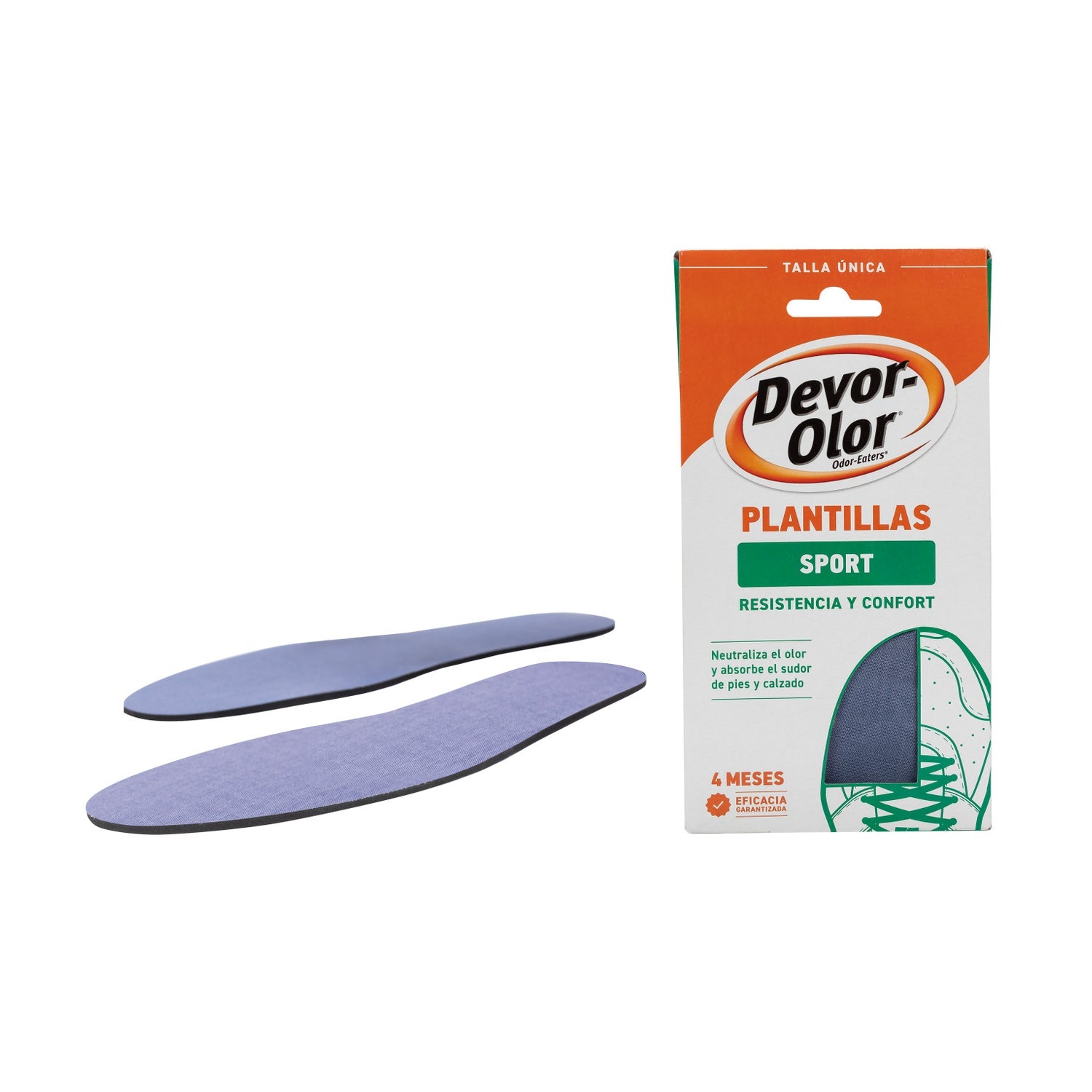Devor Olor plantillas zapatillas 2uds