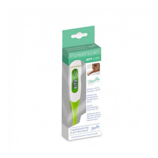 Powerscan Termómetro Electrónico Flexible KFT 03B 1ud