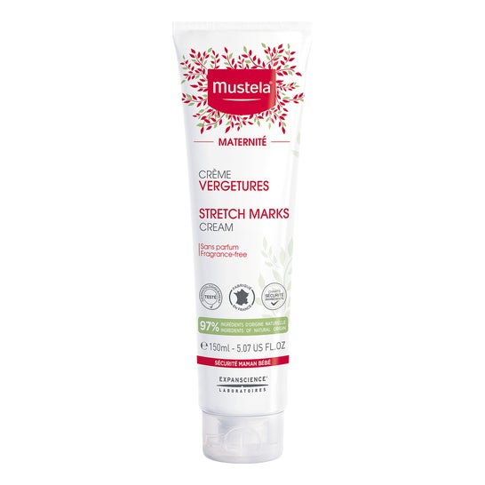 Mustela Maternidad Crema Estrías Acción 3 en 1 sin Perfume 150ml