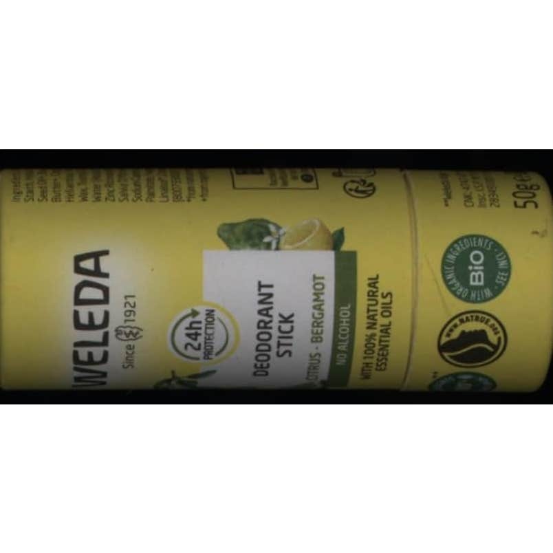 Weleda Desodorante Stick 24h Citrus Bergamota 50g