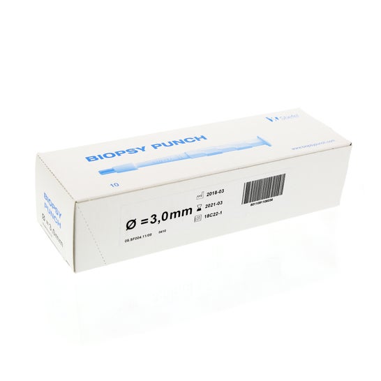 Stiefel Biopsy Punch 3mm 10uds