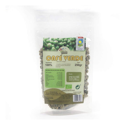 El Oro de Los Andes Café Verde en grano 950 g