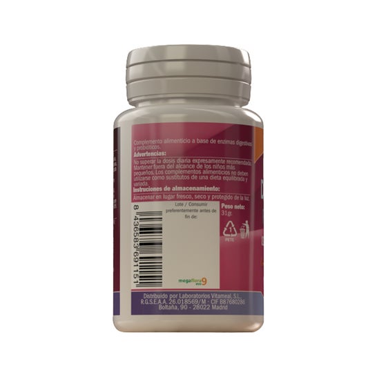 Naturbite Enzimas Digestivas + Probióticos 60caps