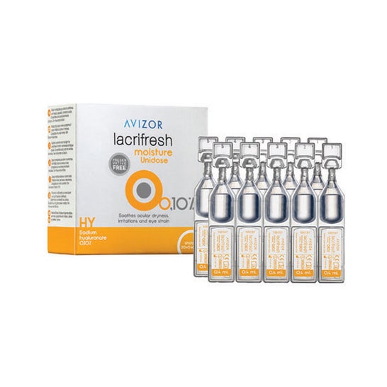 Avizor Lacrifresh Moisture 0,10% Monodosis 20 x 0,4 ml