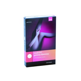 Mediven Media Microtec 20 Neutro Autofix Negro TSC 1 Par