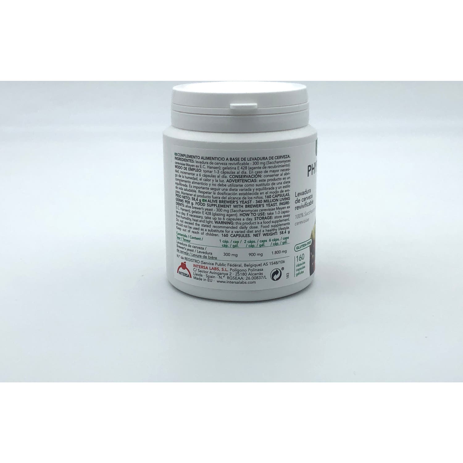 Phytolevure Phytonorm Levadura de Cerveza 160caps