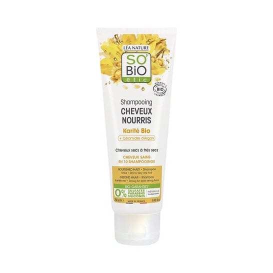 So Bio Etic Champú Nutritivo Karité & Argán 200 ml