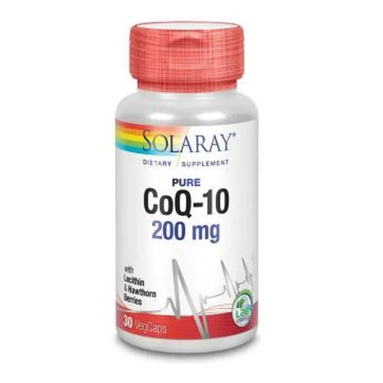 Solaray Pure Coq10 200 mg 30 caps