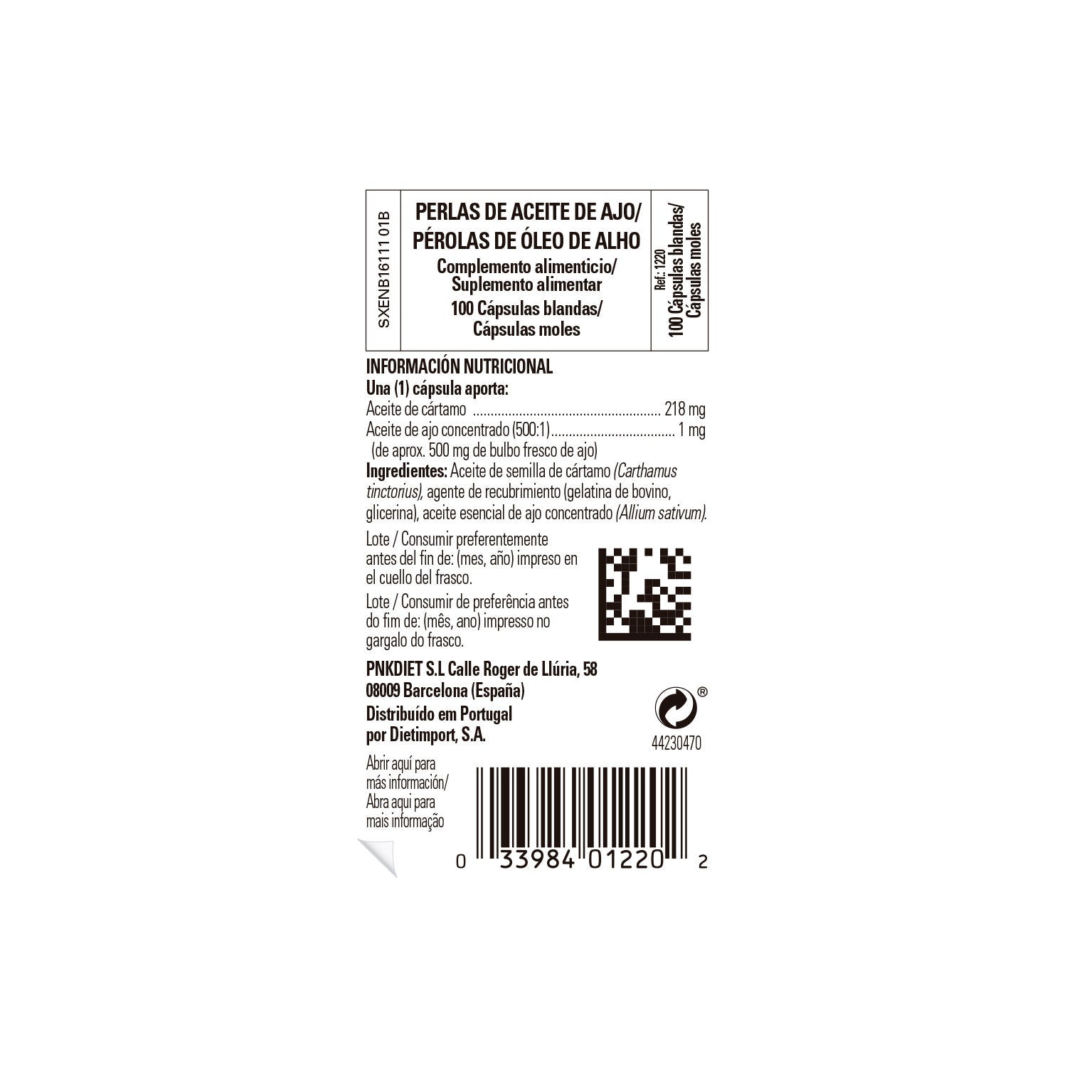 Solgar Aceite de Ajo 100 Perlas