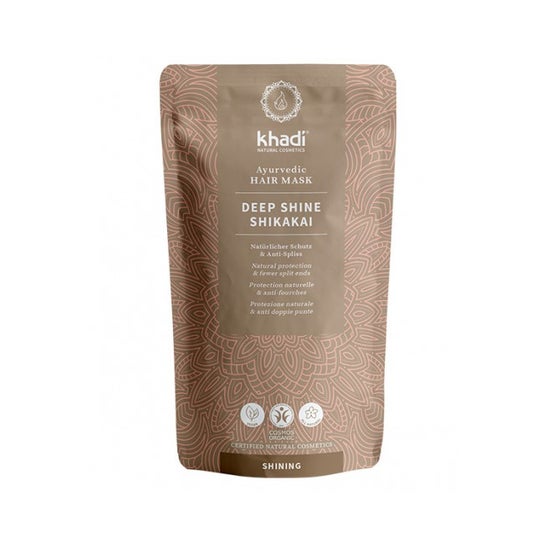 Khadi Mascarilla Capilar Brillo Profundo-Shikakai En Polvo Sobre 50g