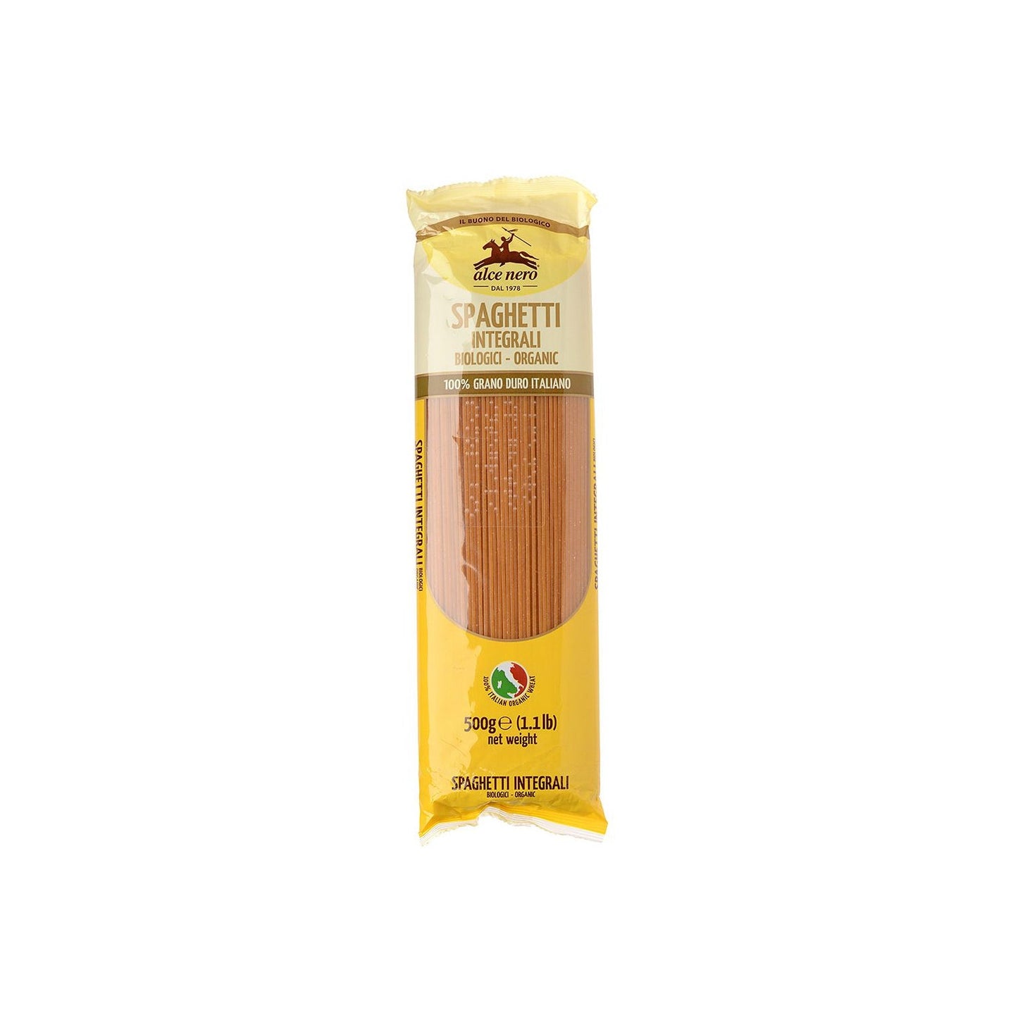 Alce Nero Espaguetis Trigo Intg N3 500gr