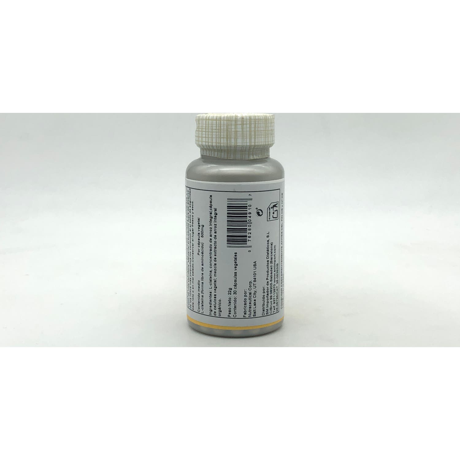 Solaray L-cysteine 500mg 30cáps