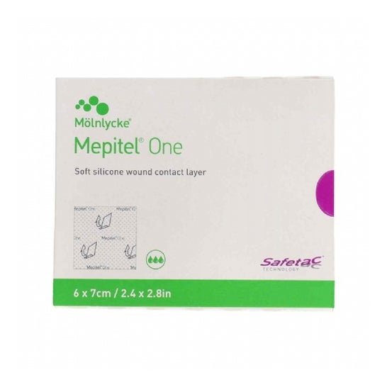 Mepitel One Lámina Apósito Estéril 6x7cm 5uds