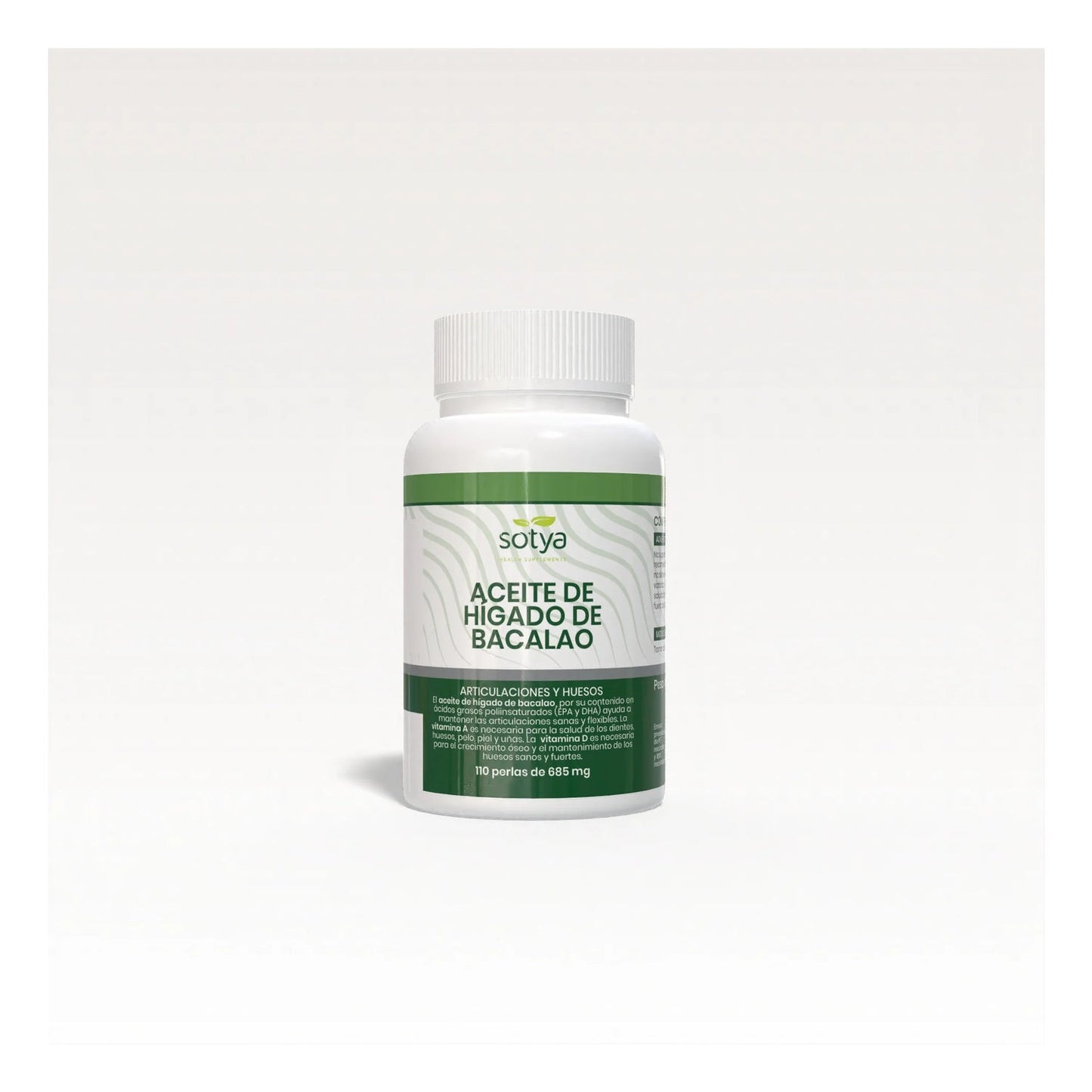 Sotya Hígado de Bacalao 685mg 110 perlas