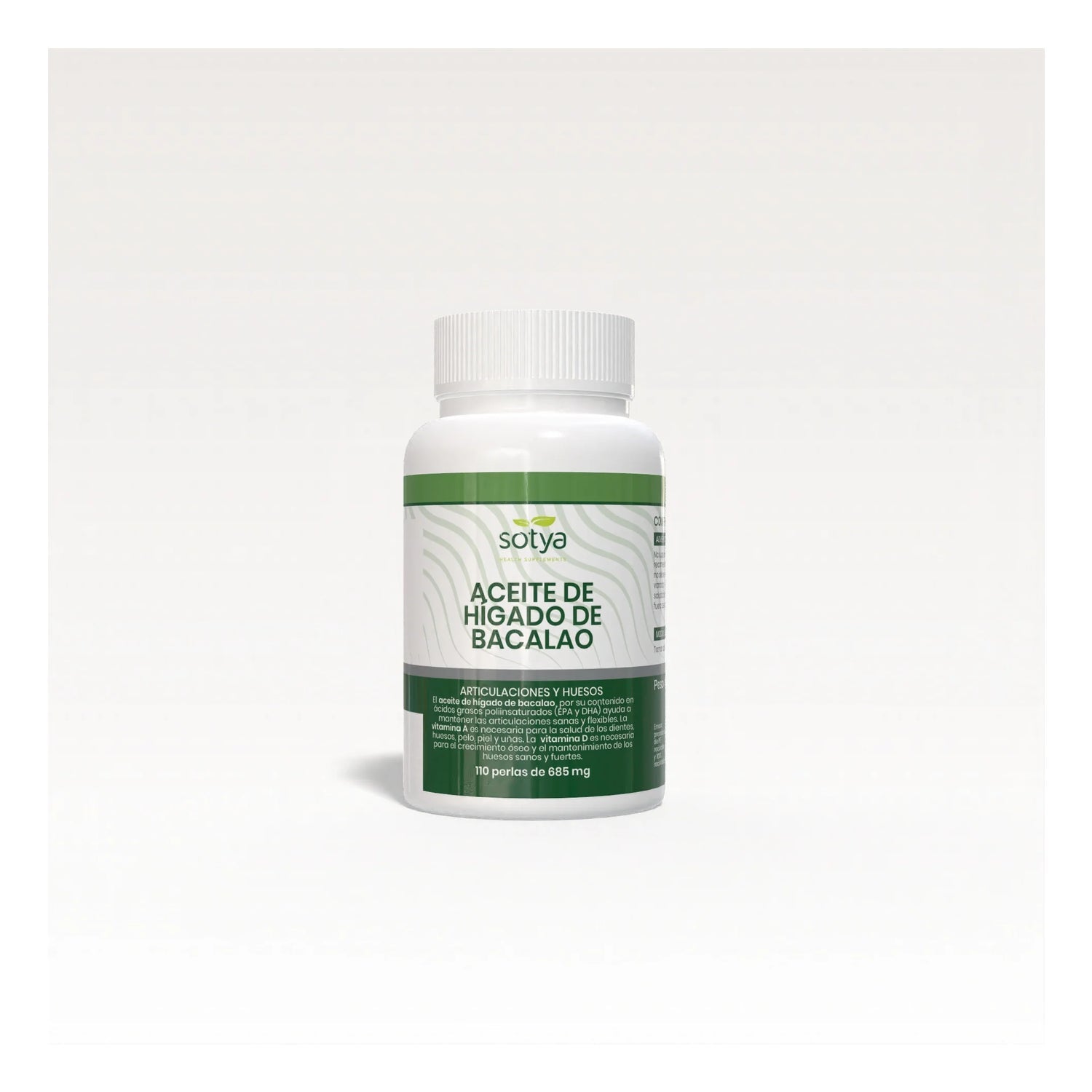 Sotya Hígado de Bacalao 685mg 110 perlas