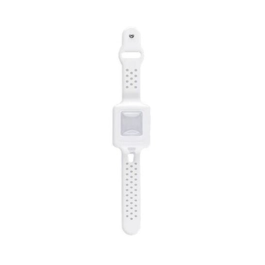 Cleands Pulsera gel Hidroalcohólico Rellenable Blanca 10 ml