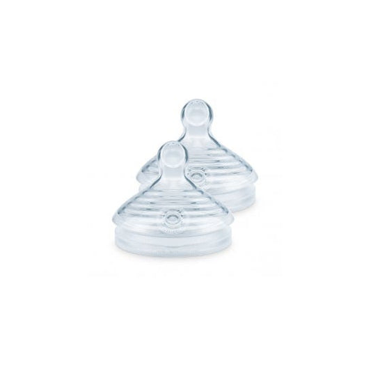 Nuk Tetina Nature Sense 0-6 S Silicona 2 Uds