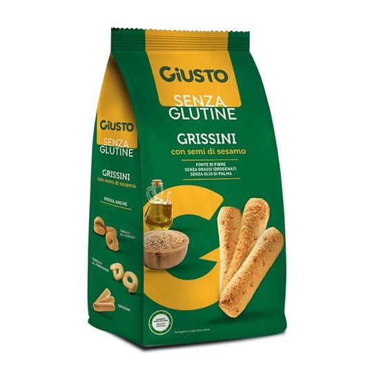 Giusto Palitos Sésamo Sin Gluten 150 g