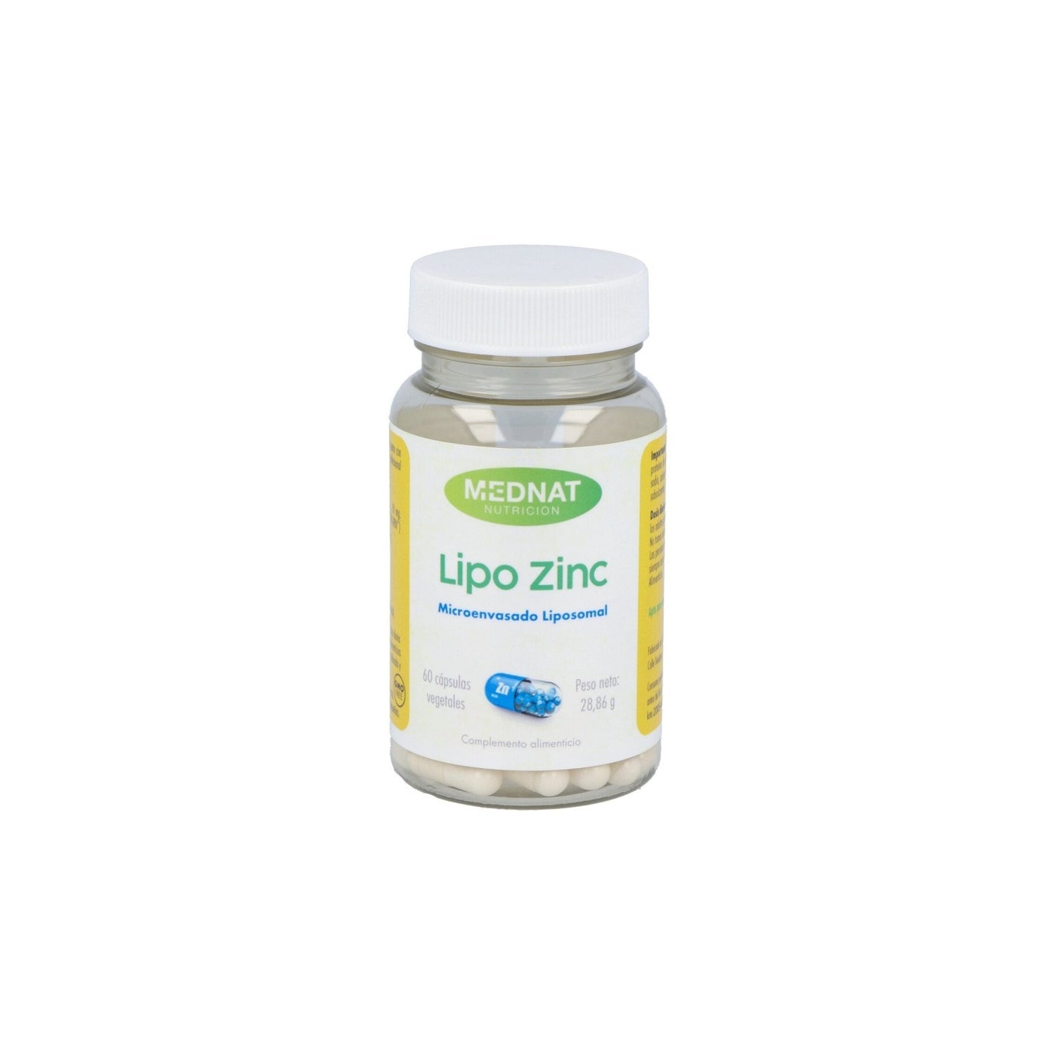 Mednat Lipo Zinc 60caps