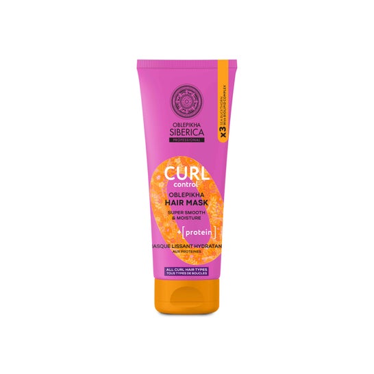Natura Siberica Oblepikha Mascarilla Capilar Curl Control 200 ml