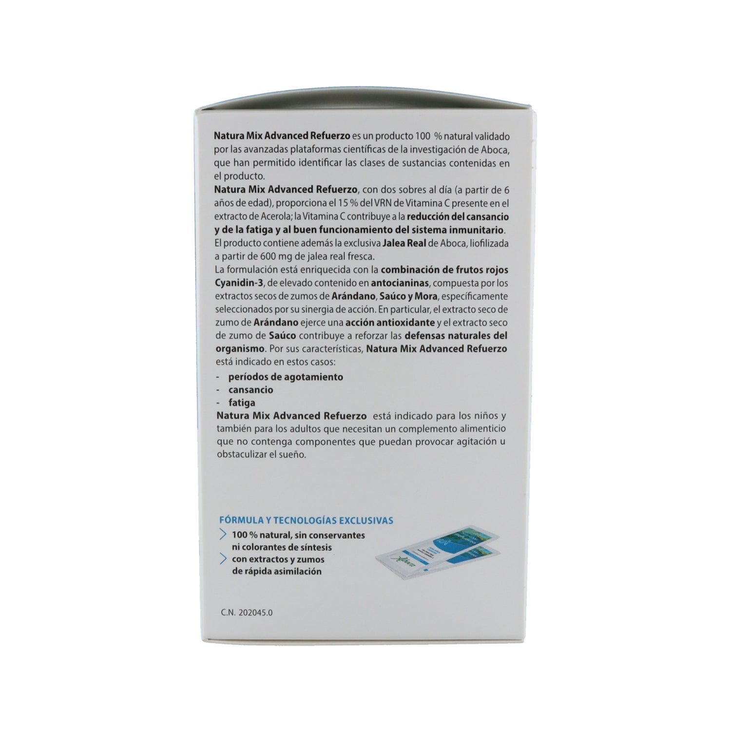 Aboca Natura Mix Advanced Refuerzo 28 sobres