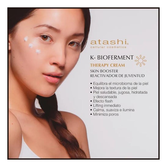 Atashi Cofre Ritual K-Bioferment Sérum + Crema Antiedad Revitalizante