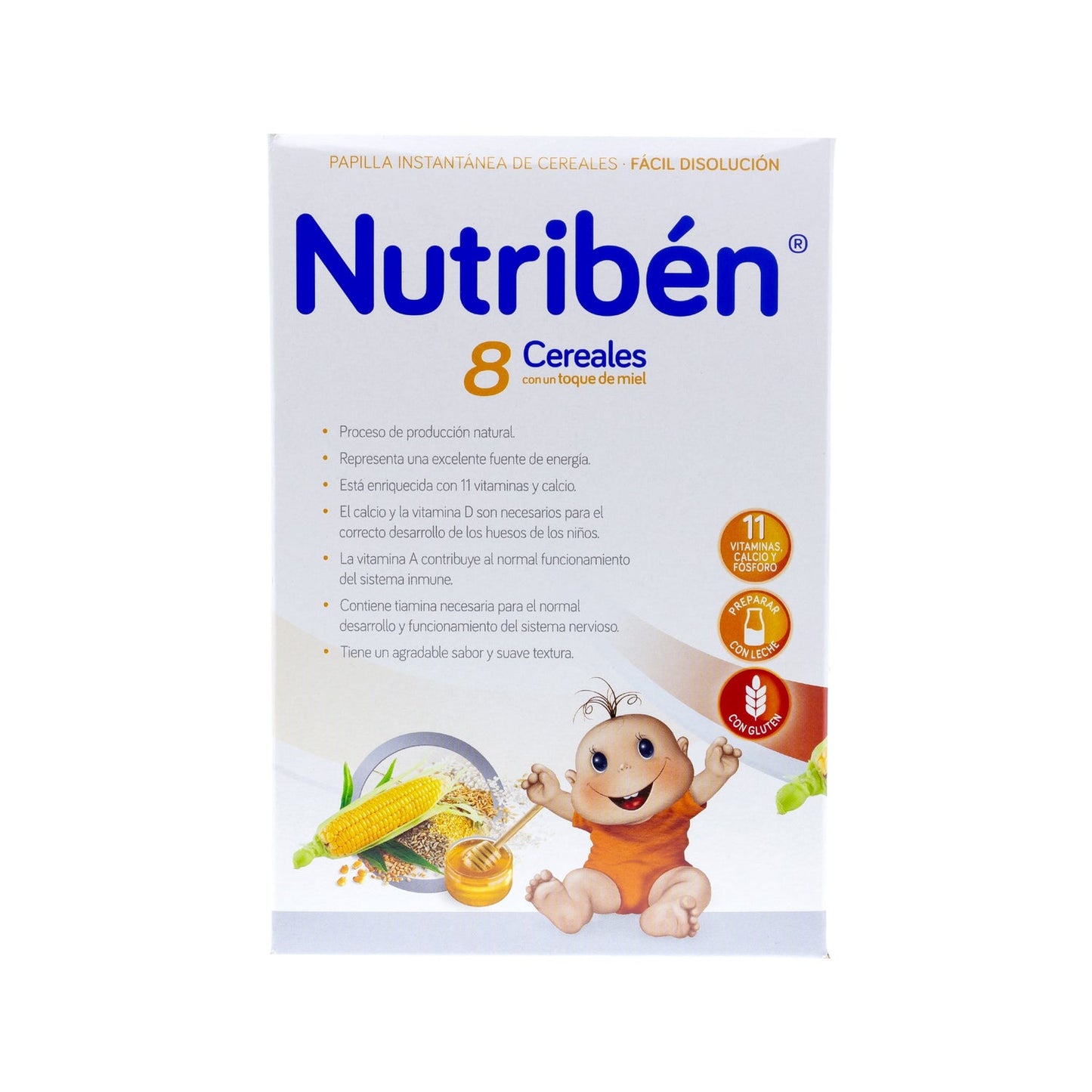 Nutribén® 8 Cereales y Miel 600gr