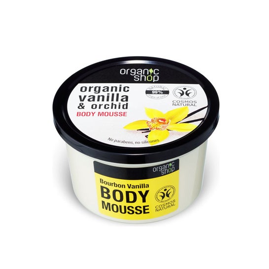 Organic Shop Mousse Corporal Vainilla Bourbon 250 ml
