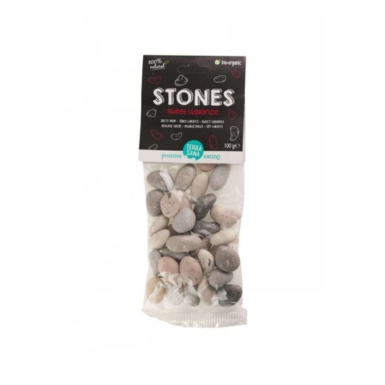 Terrasana Stones Regaliz Dulce Bio Orgánico 100 g