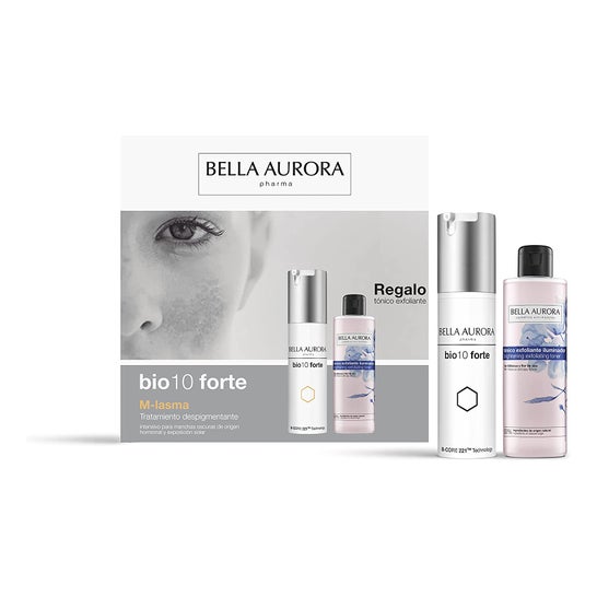 Bella Aurora Pack Bio10 Forte M-Lasma 30ml + Tónico 200ml