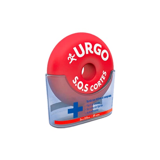 Urgo SOS Cortes Banda 2.5cm x 3m