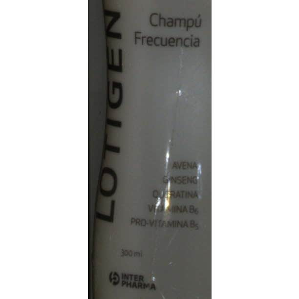 Lotigen champú frecuencia 300ml