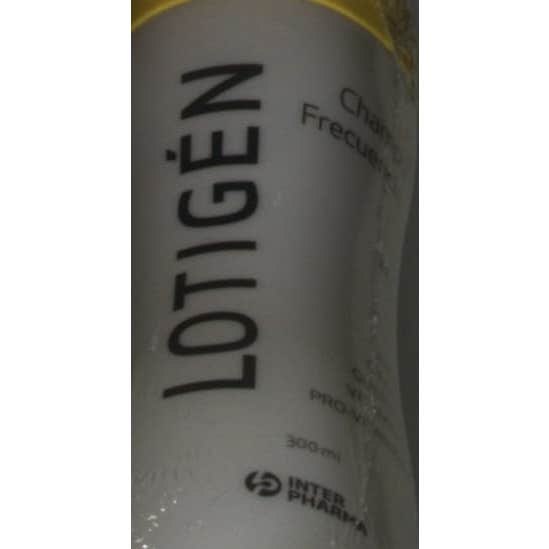 Lotigen champú frecuencia 300ml