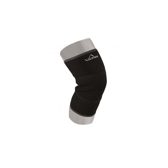 Vulkan Rodillera Cerrada Clásica Negra 5mm S 1 ud