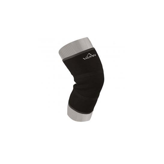 Vulkan Rodillera Cerrada Clásica Negra 5mm S 1 ud