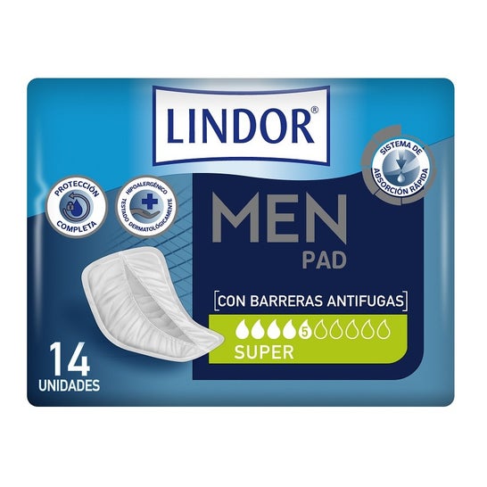 Lindor Men Pad Super 14uds