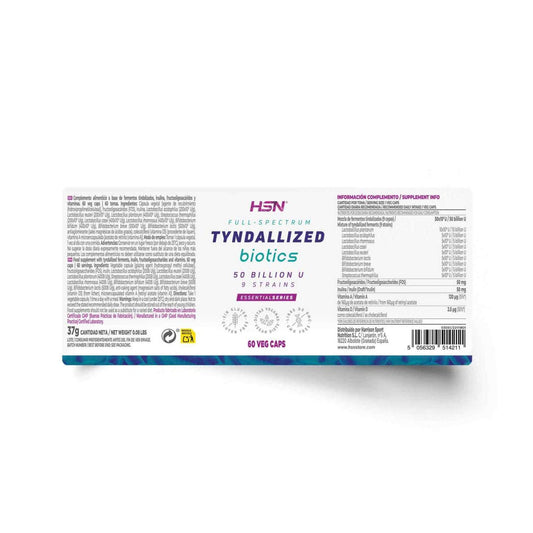 HSN Biotics Tindalizados 50 Billion U Espectro Completo 60vcaps