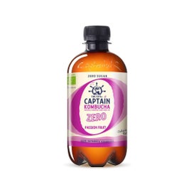 Captain Kombucha Zero Frutas de la Pasión Bio 400 ml
