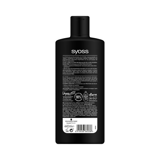Syoss Rizos Pro Champú 440ml