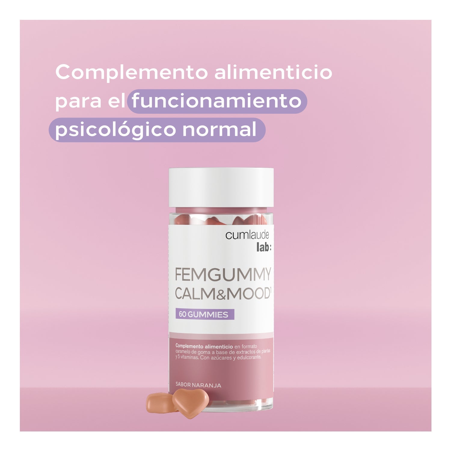 Cumlaude Lab Femgummy Calm & Mood 60uds