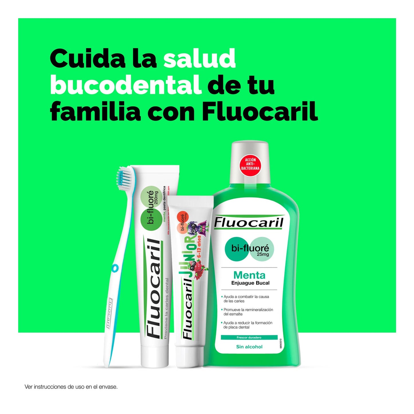 Fluocaril Pasta Junior Frutos Rojos 75ml